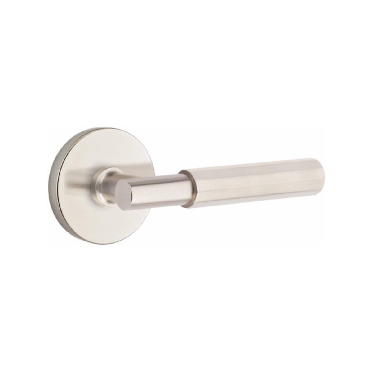 Emtek Select T-BAR Faceted Lever with Disk Rosette