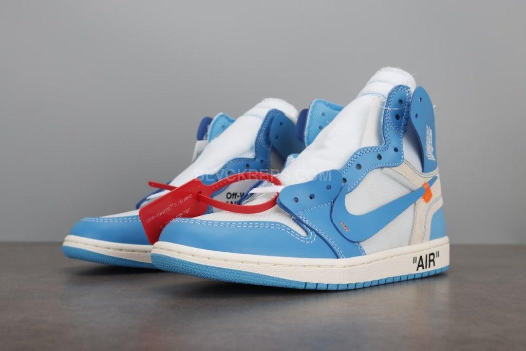 Jordan 1 Retro High Off-White University Blue UNC