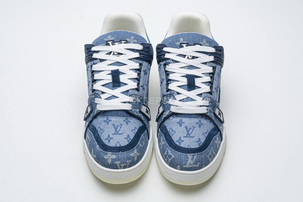 LV Trainer Blue Denim – BLVCKREPS