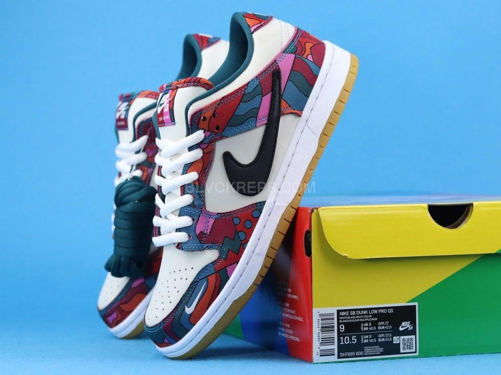 Nike Dunk Low Pro SB X Parra Abstract Art | eyolvi.com