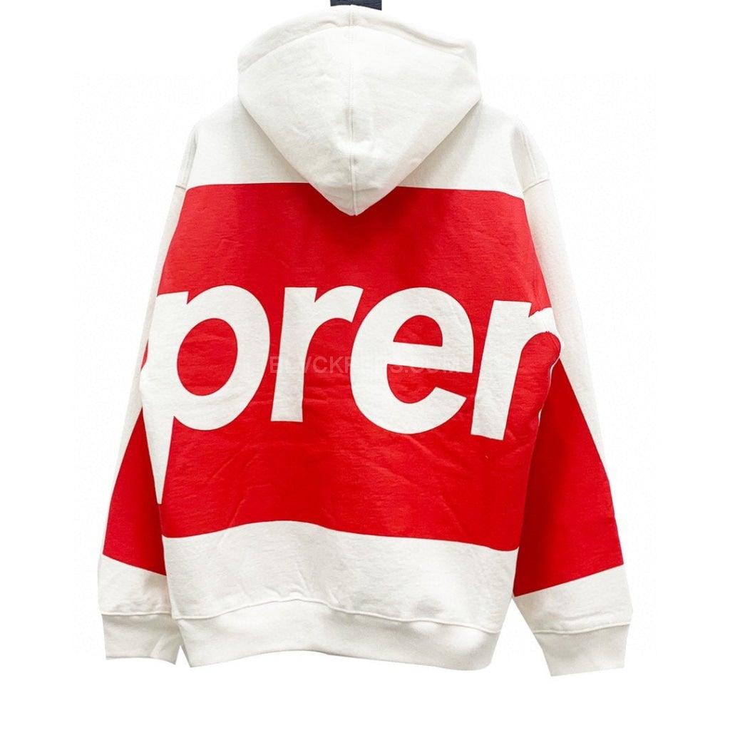 Supreme Big Logo Hooded Sweatshirt 黒Mサイズ