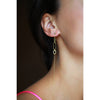 Linked with Love Long Stud Earring