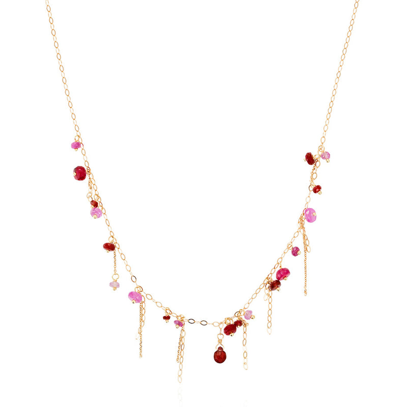 Pogo Punk Ruby Necklace – Sweet Pea Jewellery