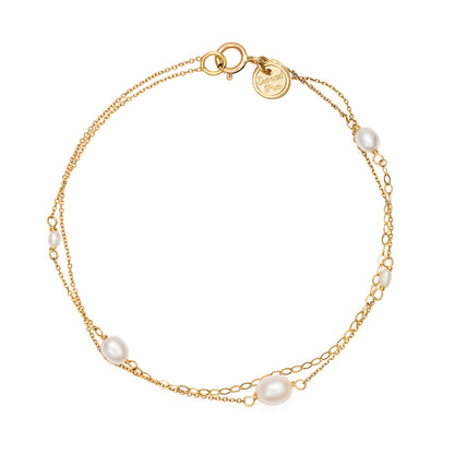 Snow Drop Pearl Bracelet – Sweet Pea Jewellery