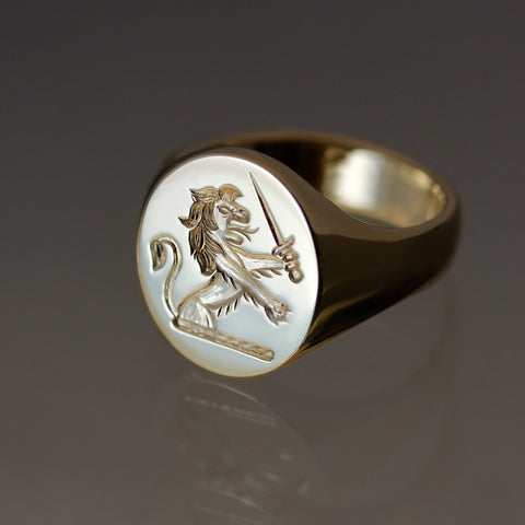 Heirloom signet ring by Benjamin Black