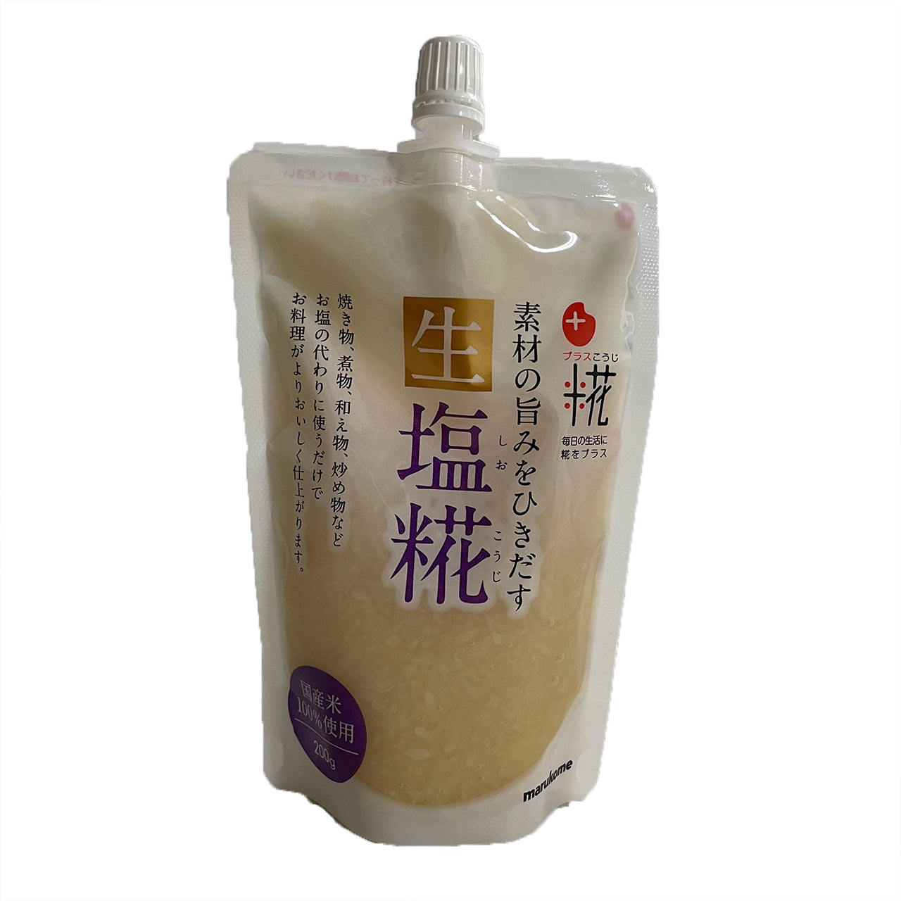 マルコメ プラス糀 生塩糀(400g) - 調味料