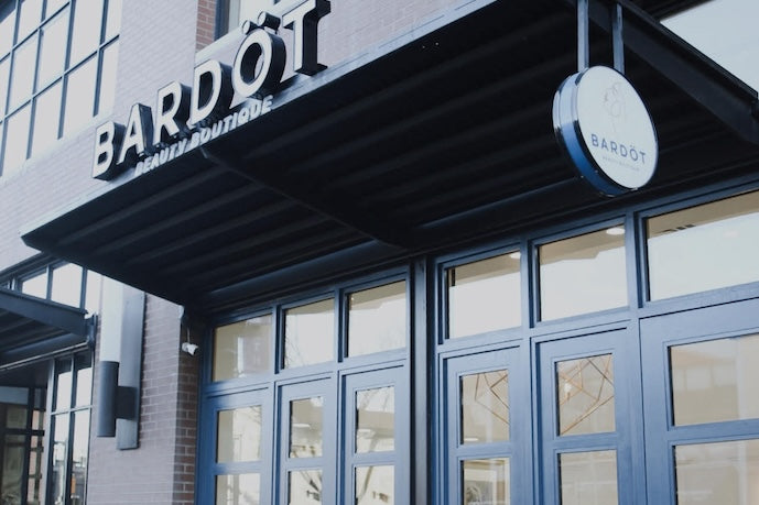 Bardot Beauty Calgary Store Front Outside View