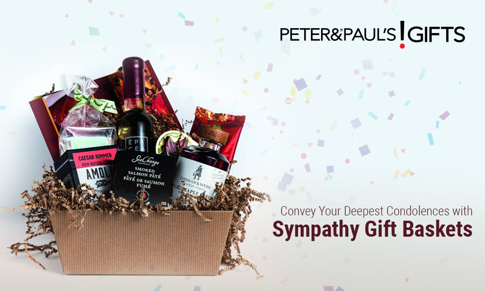 Convey Your Deepest Condolences With Sympathy Gift Baskets Peter And Paul S Gifts