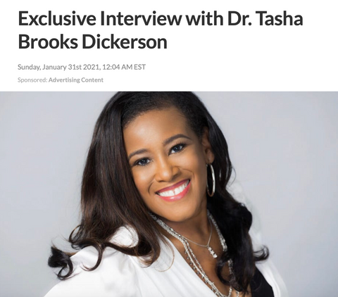 Exclusive Interview Dr. Tasha Dickerson