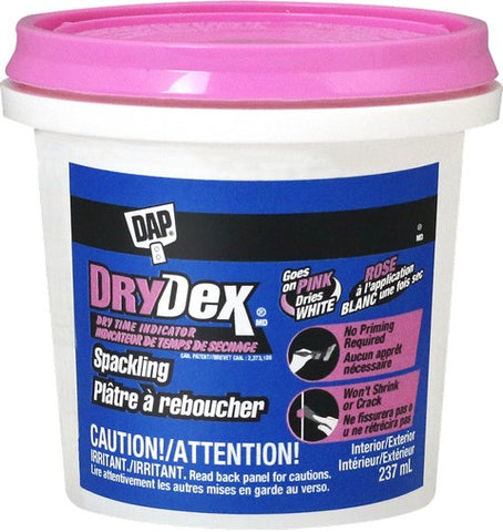 DAP Alex Fast Dry 5.5 oz. White Acrylic Latex Plus Silicone Caulk