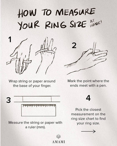 How to Measure Your Ring Size at Home