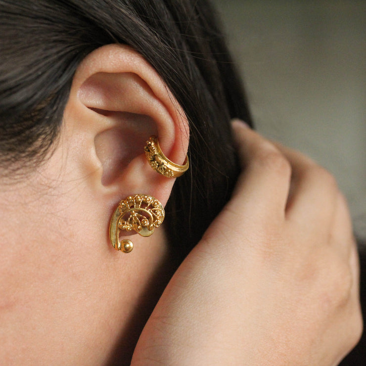 Buy Handmade Gold Earrings - Philippines | AMAMI