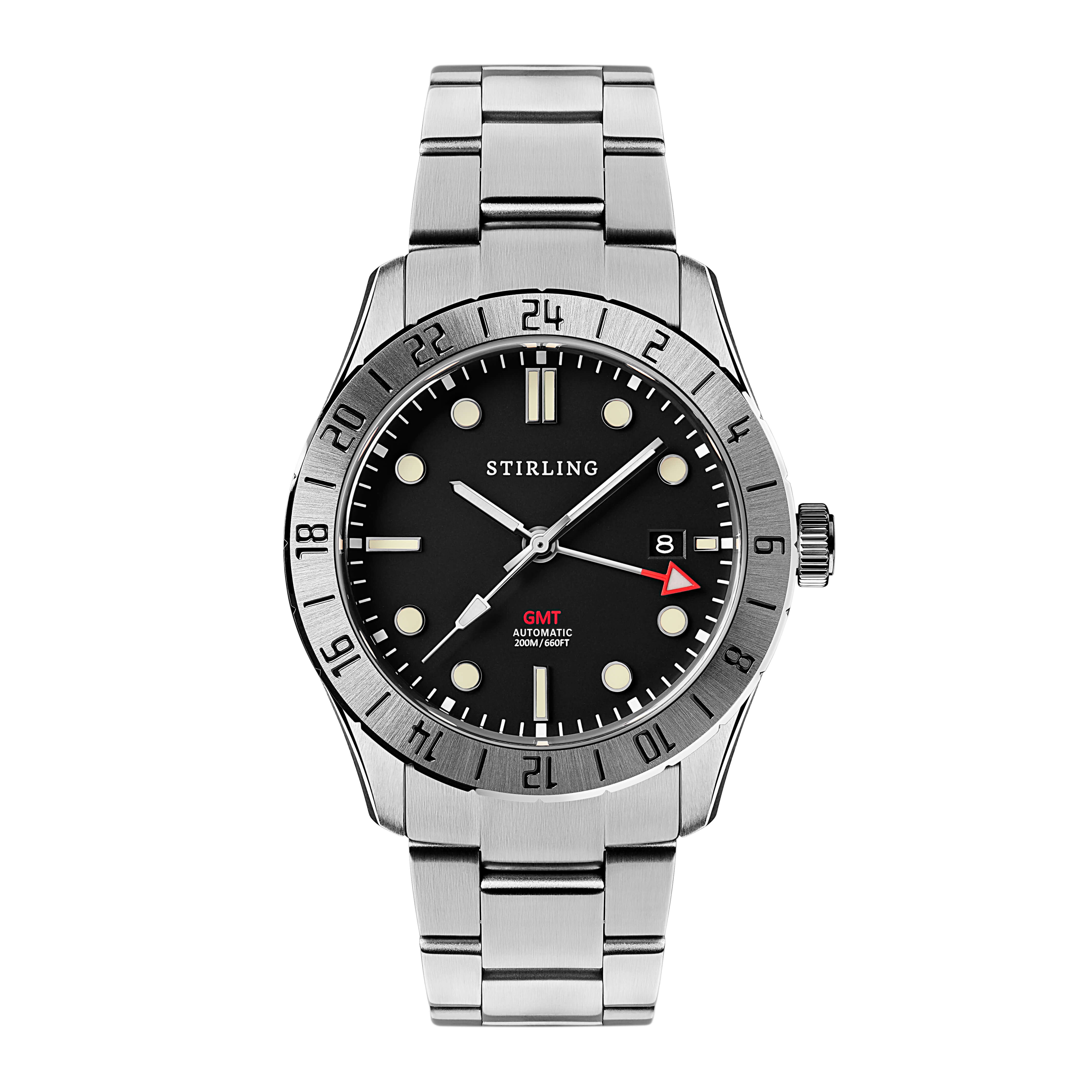 Upham - Steel - Stirling Timepieces product image