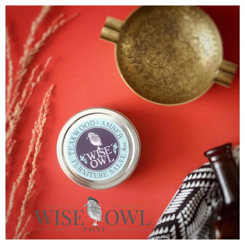 Salve Everything!  Using Wise Owl Paint's Furniture Salve On Old