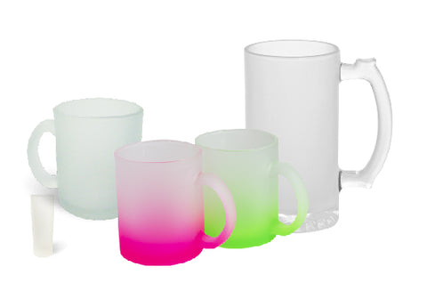 Tazas para sublimación de cristal