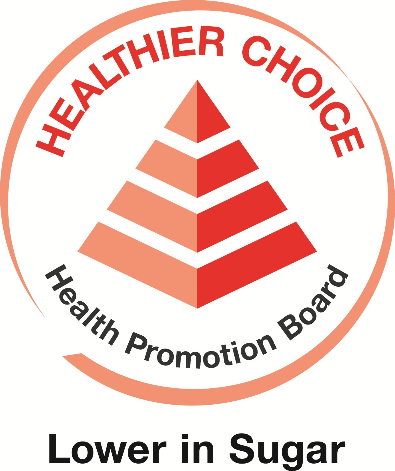 Healthier Choice Logo - Lower in Sugar