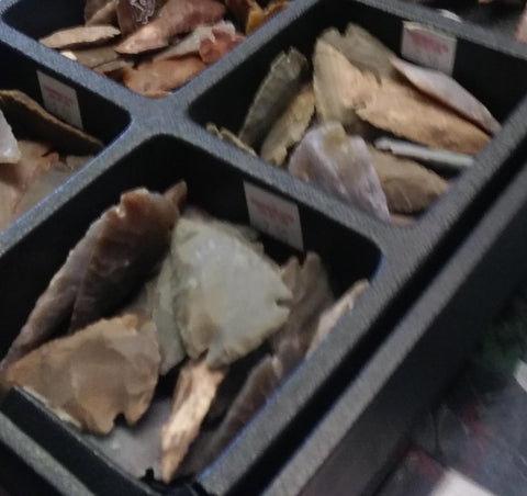 fake arrowheads from India