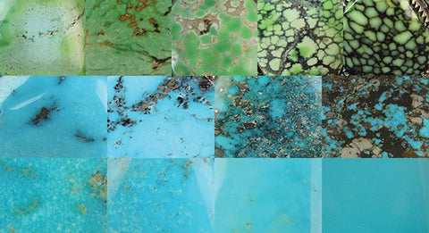 grading turquoise matrix