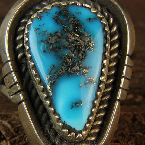 calico pattern turquoise stone