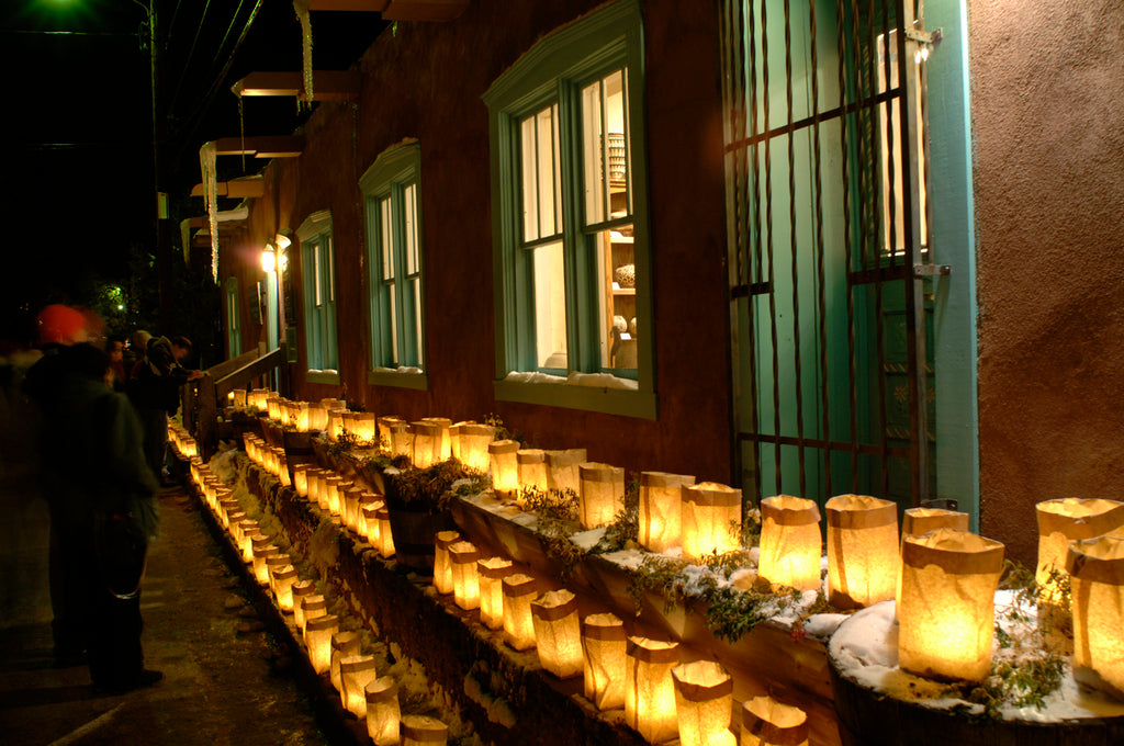 Luminarias New Mexico Christmas