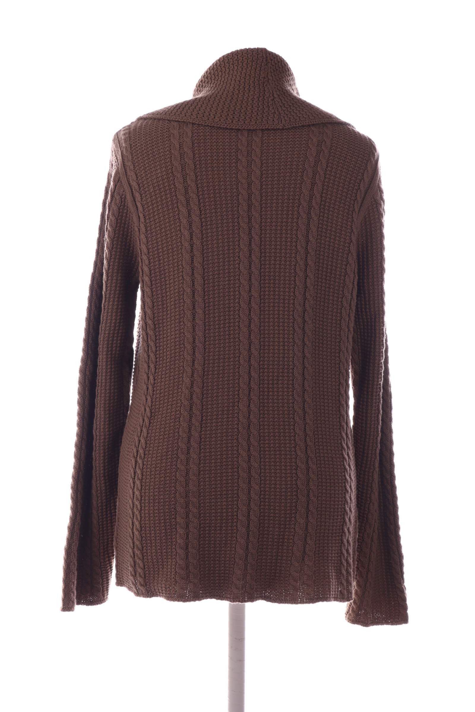 Jeanne Pierre Brown Sweater - upty.store