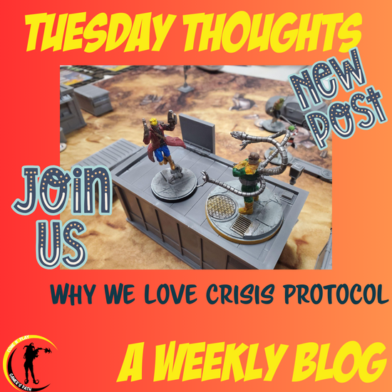 Tuesday Thoughts Cover: Explore Marvel Crisis Protocol
