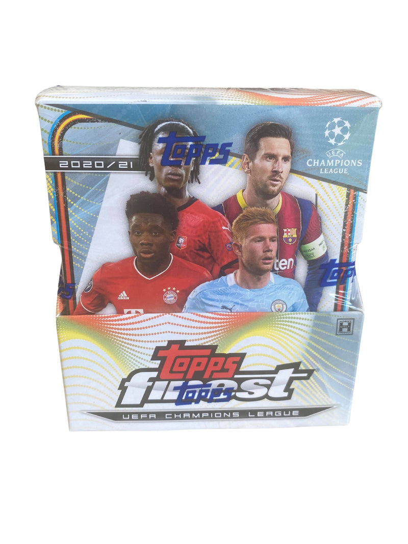 2020 21 Topps Finest Uefa Champions League Soccer Hobby Box