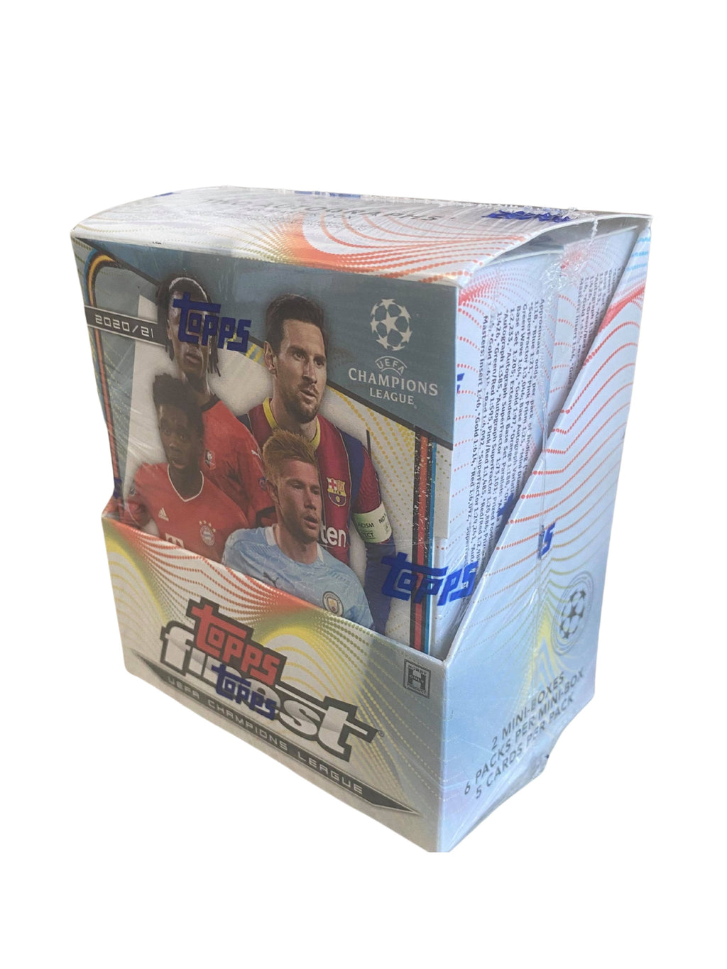 2020 21 Topps Finest Uefa Champions League Soccer Hobby Box