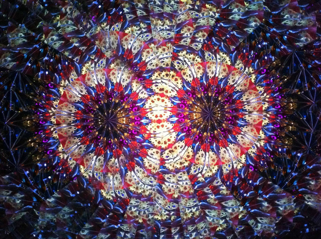 kaleidoscope oil drops