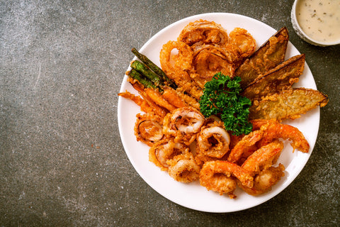 What goes best with Calabash style seafood