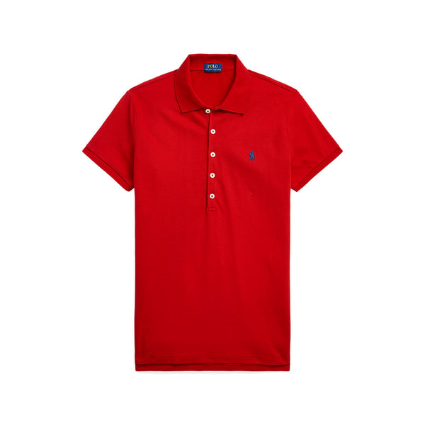 POLO RALPH LAUREN Polo Shirt Basic Classic Fit Red Men - X02A02E02U5