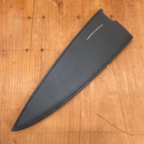 Florentine Kitchen Knives Paring Black Leather Sheath – Bernal Cutlery