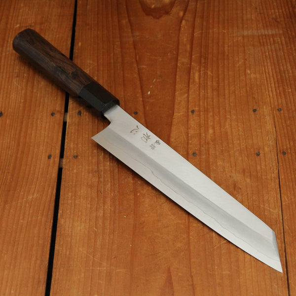 Awabi Kiritsuke Knife - Complete Knife with Abalone in Resin Handles a —  WoodWorld of Texas