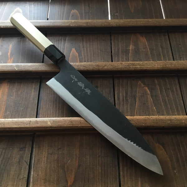 Sakai Kikumori Nakagawa Shirogami 1 Kurouchi 2 Knife Set – Bernal Cutlery