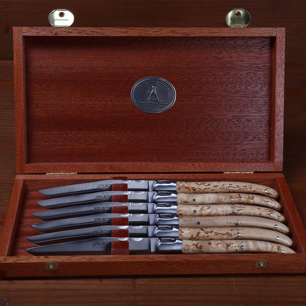 Laguiole Steak Knives Set of 6 – Cattle Bone