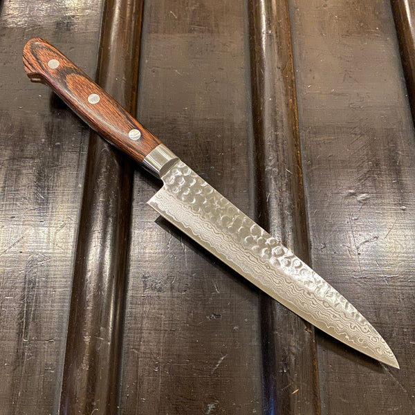 Hitohira Stainless Clad Chinese Cleaver 200mm Beechwood Handle