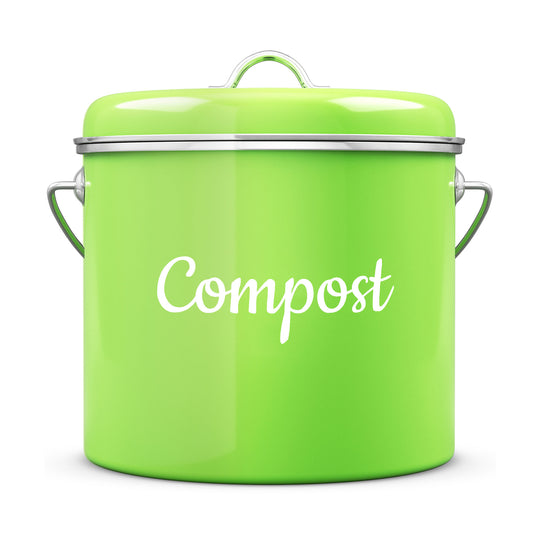 GreFusion Compostable Bags, 1.6 Gallon Compost Bags for Kitchen