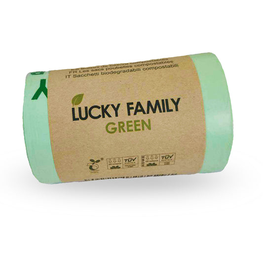 Lucky Family Green Compost Bin Filters - 6 Pack Carbon Replacement Cha –  LUCKY FAMILY GREEN