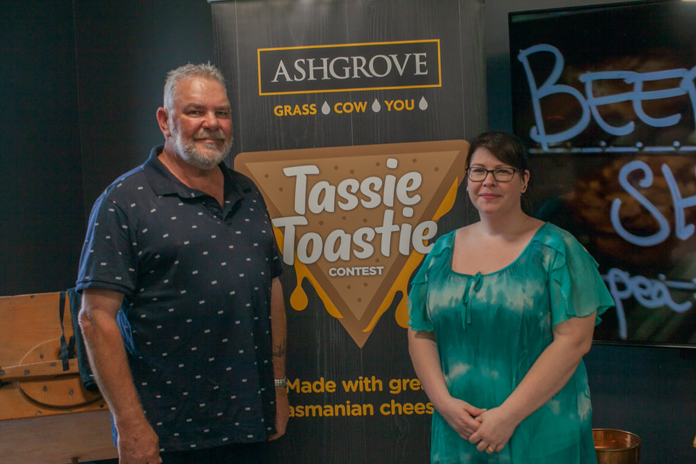 Tassie Toastie Champions Neil and Erin