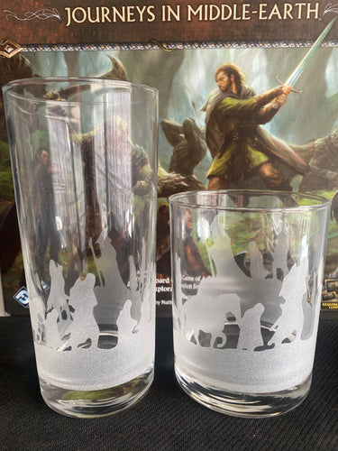 Custom Fantasy Football League Pint Glasses