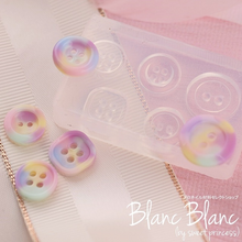 Load image into Gallery viewer, BLANC BLANC cute buttons 3D silicon mould

