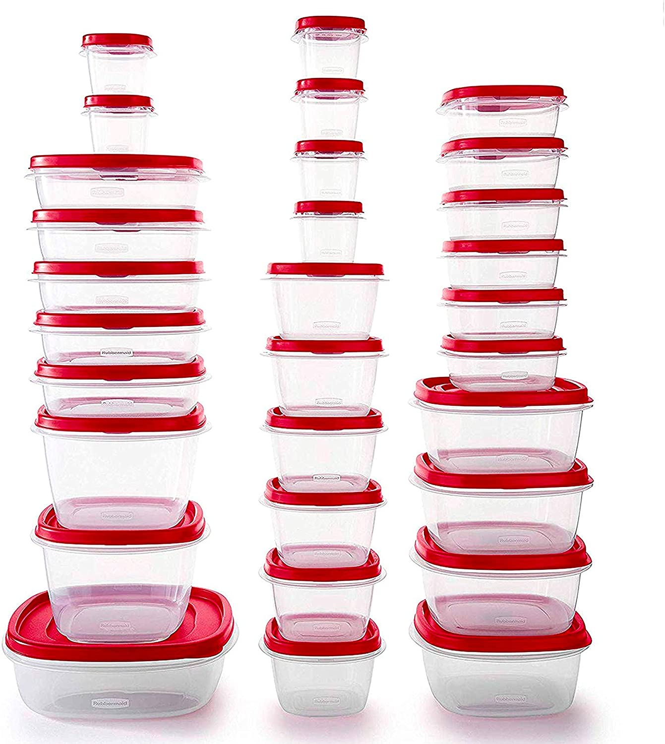 42 piece rubbermaid food storage set