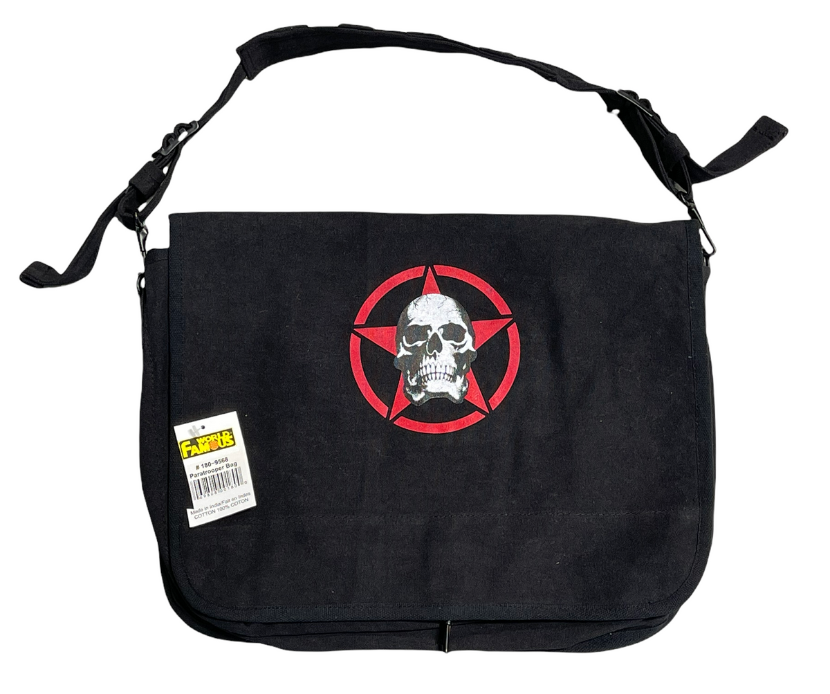Black Skull Messenger Bag – Marway Militaria Inc & Winnipeg Army Surplus