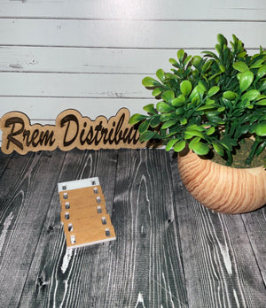 Sublimation acrylic shoe lace charms - RREM Distributors