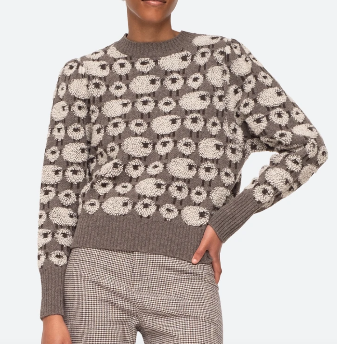 reese sheep sweater