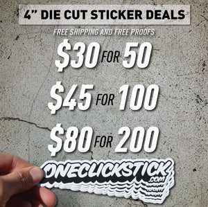 Download 4 Sticker Deals One Click Stick