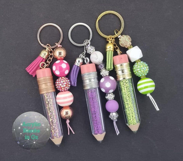 Pencil Keychain - Ready to Sell – Acrylic Blanks in Oz