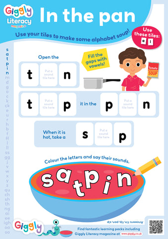 Free phonics worksheets set 1