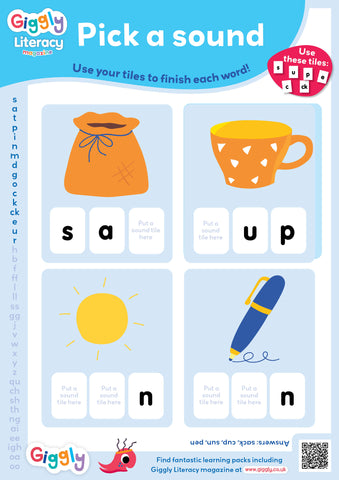 Free phonics worksheets set 3