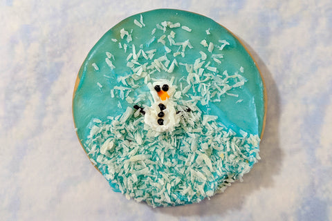 Snow globe biscuits